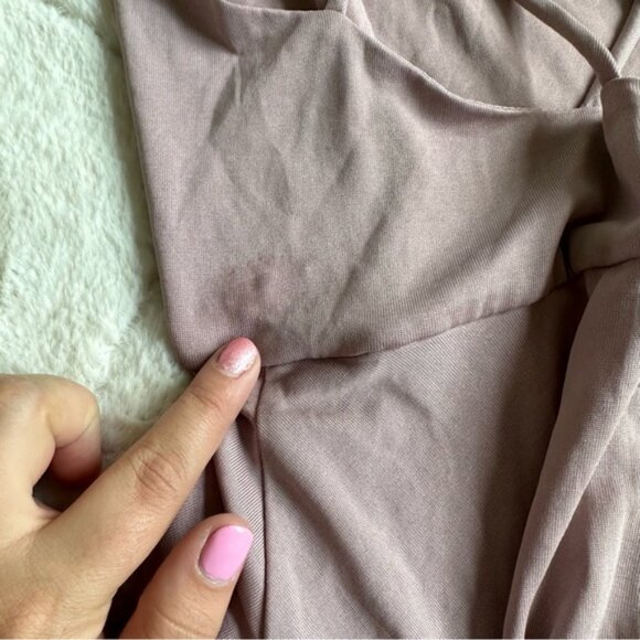 Lulu's | Shore Thing Mauve Skater Dress | Size Large - Picture 4 of 14